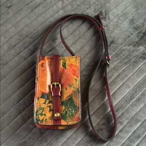 Patricia Nash Multicolor Floral Crossbody Bag